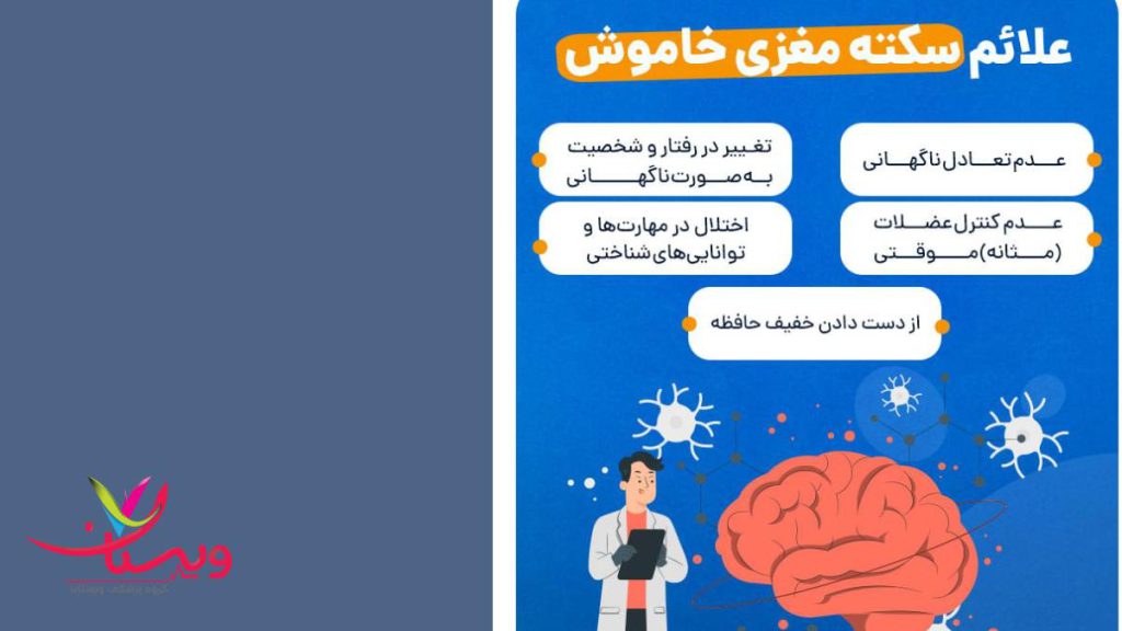 به تصویر کشیدن علائم سکته خاموش 